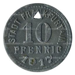 10 пфеннигов 1917 года Германия  Нотгельд (Франкфурт на Майне)