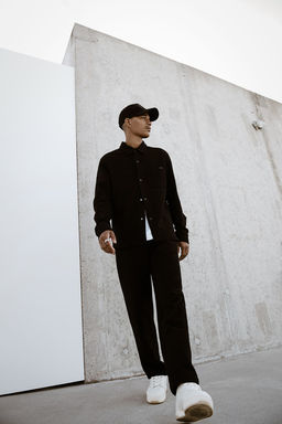 Pantalon de algodon Regular Fit - H&m фото 2