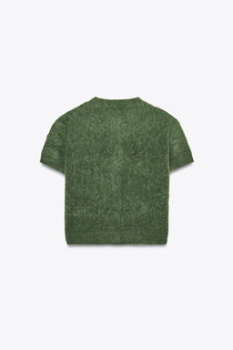 SHORT SLEEVE CARDIGAN - Zara фото 4