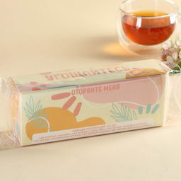 Цена за 30 шт. Чай в пакетиках шоубокс Угощайтесь, 54 г (30 шт. х 1,8 г). - Фабрика счастья фото 11