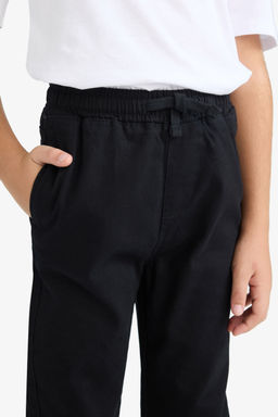 Pamuklu Jogger Fit Gabardin Pantolon Erkek _ocuk - Defacto фото 5