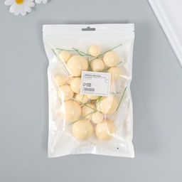 Декор для творчества «Шарики жёлтые», d=2; 3; 3.5 и 4 см, набор 20 шт.