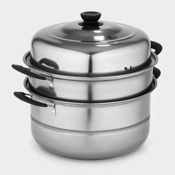 Пароварка «Дари», d=26 см, 2 уровня, нержавеющая сталь