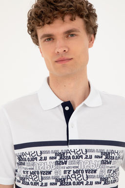 U. S. Polo Assn / Мужская белая футболка - U.s. polo assn фото 2