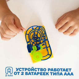 Конструктор электронный Лабиринтика, световые и звуковые эффекты, 20 деталей - Эврики фото 5