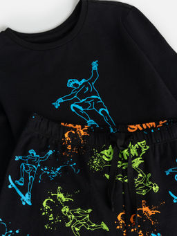 ACOOLA / Пижама детская для мальчиков Graf черный  фото 4