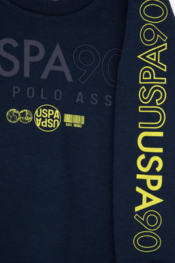 Erkek _ocuk Lacivert Pijama Tak_m_ Sepette S_rpriz _ndirim - U.s. polo assn фото 4