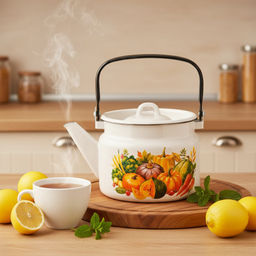 Чайник 2,0 литра (Осенний карнавал) С-2710/4ЖмРч