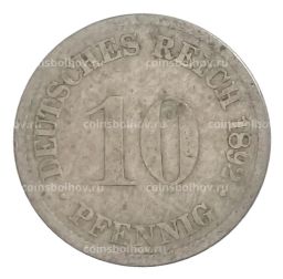 10 пфеннигов 1892 года D Германия