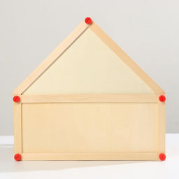 Домик кукольный с мебелью, 4 фигурки, 39 элементов