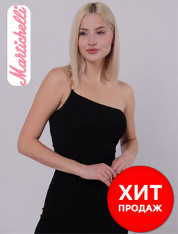 Martichelli Платье облегающее чёрное