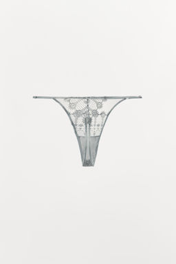 GUIPURE THONG - Zara фото 6