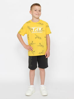 CRB wear/CWKB 63704-30-387 Футболка для мальчика,желтый/Ex.Cherubino  фото 3