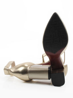 06-A71A-82-PD GOLD Туфли женские (натуральная кожа)