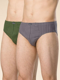 PELICAN, трусы мужские, Зеленый/темно-серый