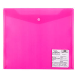 Expert Complete Trend NEON Папка-конверт для тетрадей с кнопкой A5+ 180 мкм волокно 20 шт. розовый EC211130213