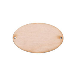 Заготовка для декорирования Mr. Carving БА-29 Бирка овальная фанера 3 х 5 х 0.4 см 3 шт