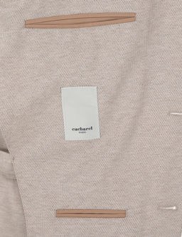 Bej Slim Fit Tak_m Elbise - Cacharel фото 6