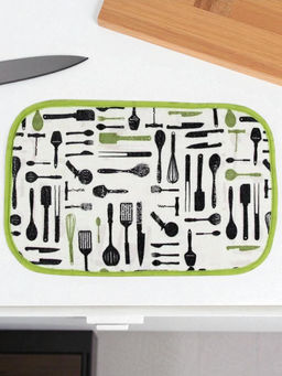 Коврик для сушки посуды MDM-01 из микрофибры 40*25см 310253 /MALLONY/