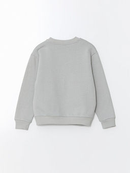 Bisiklet Yaka Erkek ?ocuk Sweatshirt - Waikiki фото 3