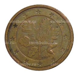 2 евроцента 2003 года A Германия