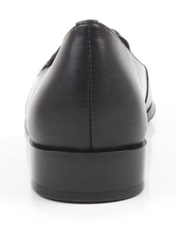 06-DLG03-1 BLACK Туфли женские (натуральная кожа)