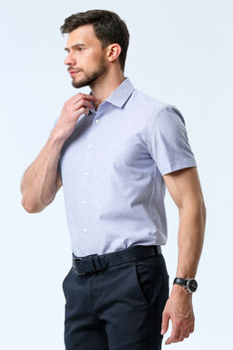 Рубашка 24-02-НТ-02 - Nicolo angi фото 2