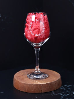 Бокал для вина Oh vine! И пусть весь мир подождет..., 400мл  фото 2