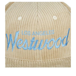 Бейсболка HOOD арт. 103-SWC001-CA002-KH Westwood Cord (светло-бежевый / голубой)  фото 4