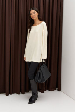 Джемпер Annette А998 из трикотажа молочный - Annete фото 5