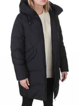 A622 BLACK Куртка зимняя женская (200 гр. био-пух)