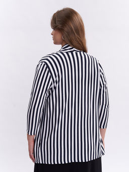 Кардиган без пуговиц KA31807STR02