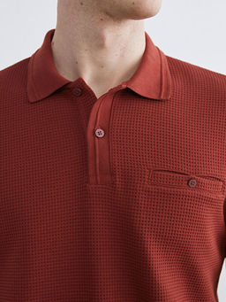Polo Yaka Erkek Dokulu Ti??rt