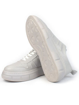 05-PDL255-3 GRAY Кроссовки женские (натуральная кожа)