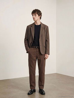 Standart Kal?p Erkek Blazer Ceket