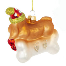 Новинка Украшение новогоднее "Собачка", L10 W4 H9,5 см