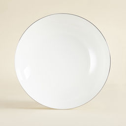 Тарелки глубокие SL Home «Каскарон», 700 мл, d=20 см, набор 2 шт., костяной фарфор, белые