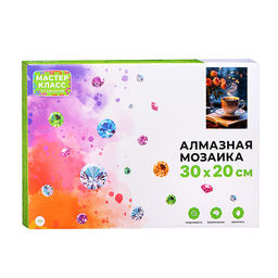 Мозаика алмазная "Доброе утро" (светится в темноте) 30*20 см.