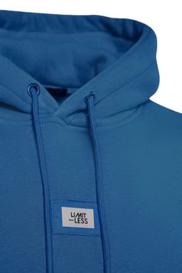 TRENDYOL MAN Siyah Regular/Normal Kesim Kapusonlu Etiketli Ici Polar/S?cak Tutan Sweatshirt TMNAW24SW00076 - Trendyolmilla фото 8