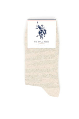 Женские белые носки Неожиданная скидка в корзине - U.s. polo assn фото 4