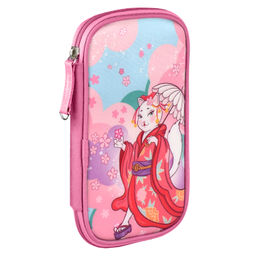 Пенал школьный Феникс+, арт.65502/ 24 КОТОГЕЙША 13,3х21х2,5 см, полиэстер, молния, сублимационная пе