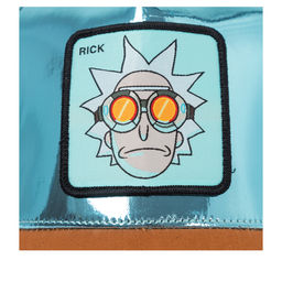 Бейсболка CAPSLAB арт. CL/REM4/1/CT/GLA Rick and Morty Rick (голубой / светло-коричневый) фото 4