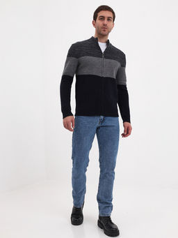 Жакет мужской GREG G139-полосы D1 (серый)  фото 3