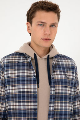 Erkek A__k Lacivert Uzun Kollu G_mlek - U.s. polo assn фото 2