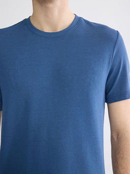 Bisiklet Yaka Str?kt?rl? Erkek Ti??rt