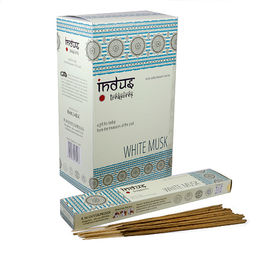 Благовония BANJARA INDUS-T уп-12штWhite Musk Super Premium качество светлые пыльцовые 15гр 15палочек