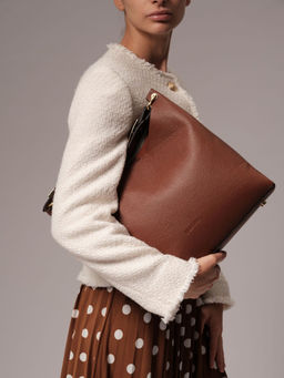 Сумка кожаная Deboro 30994 коппер