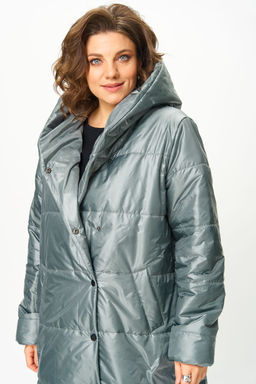 Пальто Anastasia Mak 3011 мох фото 5