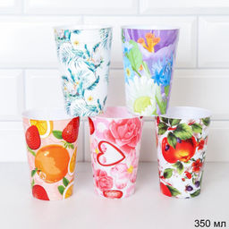 Стакан 7,5x11 см / JC0011 /уп 480/пластик - ГалеонТрейд фото 7