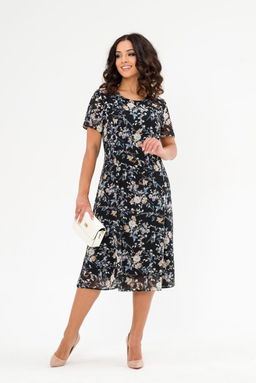 Платье с жакетом Марселла (50-56) - Serenada фото 9